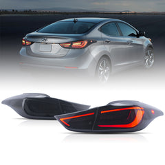 VLAND LED Tail Lights for Hyundai Elantra 2011-2016 With Sequential Turn Signal