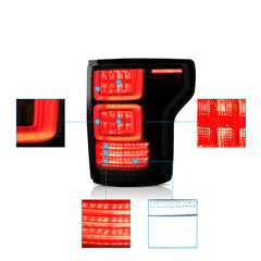 VLAND For Ford F150 2018-2020 LED Headlight+Taillights kit