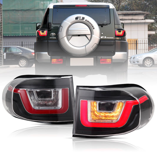 VLAND LED Tail Lights 2006 -2022 For Toyota FJ Cruiser Rear light Assembly