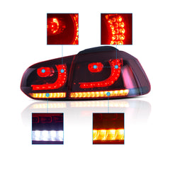 VLAND LED Tail Lights For 2008-2013 Volkswagen Golf 6 MK6