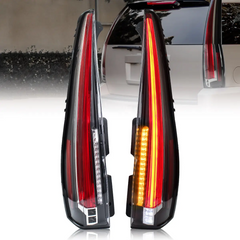 VLAND LED Tail Lights For 2007-2014 GMC Yukon Chevrolet Tahoe Suburban With Start-up Animation
