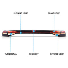 VLAND For Honda Accord Tail Lights Full LED With Start Up Animation 2023-2025