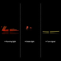 VLAND LED Tail Lights for 2006–2013 Lexus IS250 IS350 ISF IS300 220d 200d
