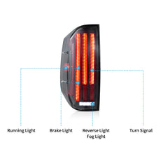 VLAND LED Tail Lights For 2014-2021 Toyota Tundra With Startup Animation