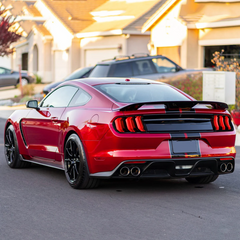 Vland 2015-2023 For Ford Mustang LED Taillights with Sequential Red Turn Signal(US Model)