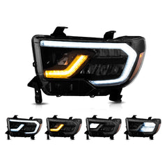VLAND LED Headlights For 2007-2013 Toyota Tundra & 2008-2020 Sequoia