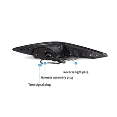 VLAND Full LED Tail Lights for Mazda 3 Axela Sedan 2014-2018