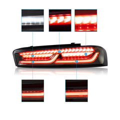 VLAND LED Tail Lights For Chevrolet Camaro Chevy 2016-2018
