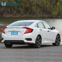VLAND LED Tail Lights 2016-2018 For Honda Civic 10th Gen 4PCS
