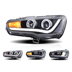 VLAND LED Headlights For Mitsubishi Lancer / EVO X 2008-2017