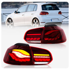 VLAND LED Tail Lights for Volkswagen Golf 6 MK6 2008-2013  (GTS Style)