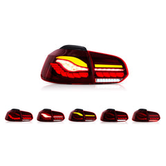 VLAND LED Tail Lights for Volkswagen Golf 6 MK6 2008-2013  (GTS Style)