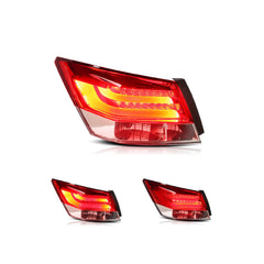VLAND LED Tail Lights for Honda Accord 2008-2012 LED Rear Light [2PCS]