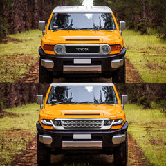 VLAND LED Headlights With Grille for Toyota FJ Cruiser 2006-2022 Land Rover Style