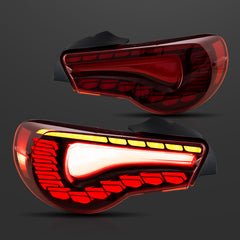 VLAND LED Tail Lights For 2012-2020 Toyota 86 GT86 & Subaru BRZ & Scion FRS [Dragon Style]