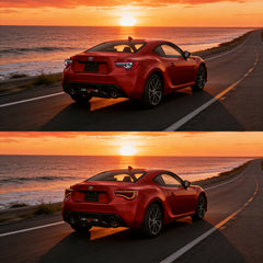 VLAND LED Tail Lights For 2012-2020 Toyota 86 GT86 & Subaru BRZ & Scion FRS [Dragon Style]