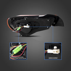 VLAND LED Tail Lights For 2012-2020 Toyota 86 GT86 & Subaru BRZ & Scion FRS [Dragon Style]