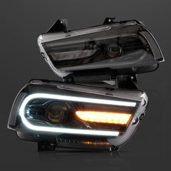VLAND LED Headlights For Dodge Charger 2011-2014
