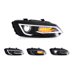 VLAND LED Headlights For Volkswagen Polo MK5 2009-2017