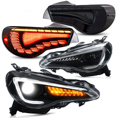 VLAND LED Headlight And Taillight Kit 2012-2020 For Toyota 86 GT86, Subaru BRZ, Scion FRS