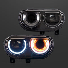 VLAND LED Headlights For Dodge Challenger 2008-2014