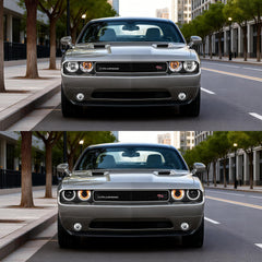 VLAND LED Headlights For Dodge Challenger 2008-2014
