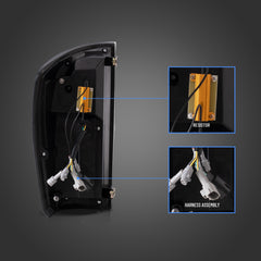 VLAND LED Taillights for Toyota Tacoma 2016-2023 With start-up animation