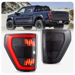 VLAND LED Dual-beam Headlight and Taillight Kit For Ford F150  2021 2022 2023