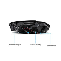 VLAND LED Taillights For 2019-2024 Chevrolet Camaro