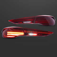 VLAND LED Taillights CSL Style For 2021-2024 BMW 4-Series M4 G22/G23/G26/G82/G83