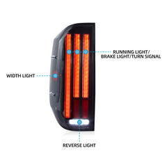 VLAND LED Tail Lights For 2014-2021 Toyota Tundra With Startup Animation