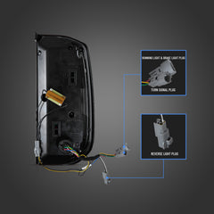 VLAND LED Tail Lights For 2014-2021 Toyota Tundra With Startup Animation