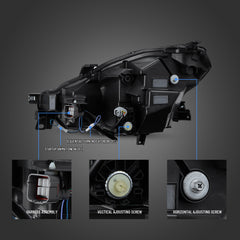 VLAND LED Headlights For 2021-2024 Toyota 86 & Subaru BRZ(ZN8/ZD8)