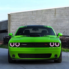 VLAND RGB DRL LED Headlights For Dodge Challenger 2015-2024