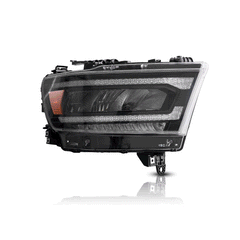 VLAND LED Reflection Bowl Headlights For Dodge RAM 1500 2019-2024