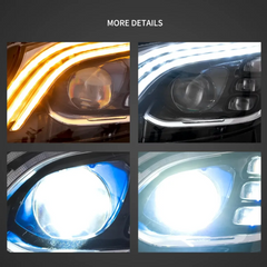 VLAND LED Headlights For 2015-2020 Mercedes Benz C-Class 4th Gen. W205