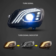VLAND LED Headlights For 2015-2020 Mercedes Benz C-Class 4th Gen. W205