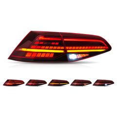 VLAND LED Tail Lights for Volkswagen Golf 7 MK7 2014-2020