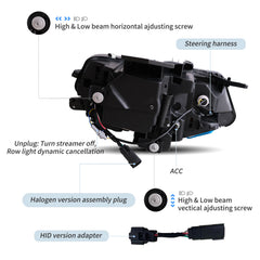VLAND LED Headlights For Chevrolet [chevy] Camaro 2016-2018