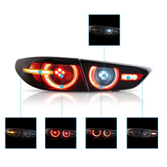 VLAND Tail Lights for Mazda 3 Axela Sedan 2019-2024