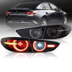 VLAND Tail Lights for Mazda 3 Axela Sedan 2019-2024