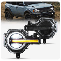 VLAND LED Headlights For 2021-2024 Ford Bronco