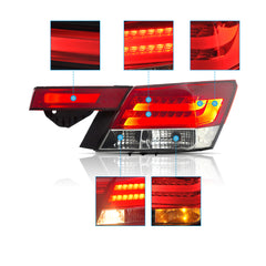 VLAND LED Tail lights For Honda Accord Inspire 2008-2012 [4PCS]