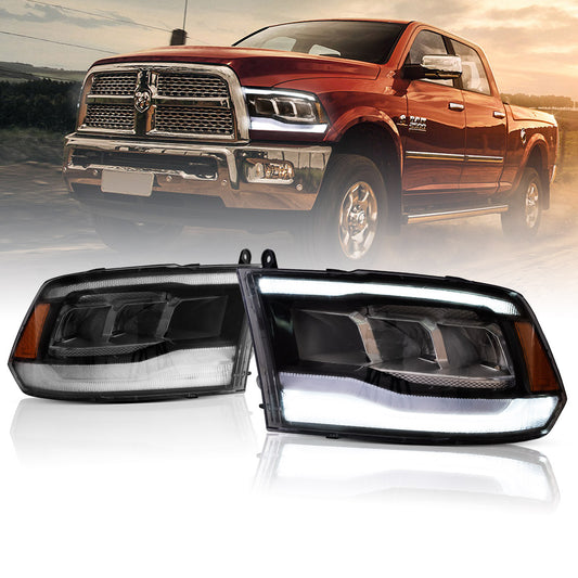 VLAND LED Headlights For 2009-2018 RAM 1500 2500 3500