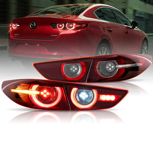 VLAND Tail Lights for Mazda 3 Axela Sedan 2019-2024