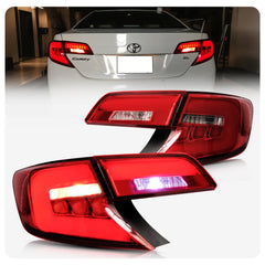 VLAND LED Tail Lights For Toyota Camry Sedan 2012-2014