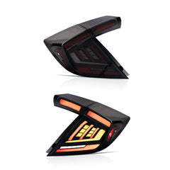 VLAND LED Taillights For 2016-2021 Honda Civic HatchBack with start-up animation