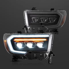 VLAND LED Matrix Headlights For 2007-2013 Toyota Tundra and 2008-2020 Toyota Sequoia