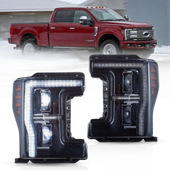 VLAND LED Headlights 2017-2019 For Ford F250 F350 F450 F550 Super Duty