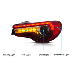 VLAND LED Tail Lights for Toyota 86 2012-2020 & Subaru BRZ & Scion FR-S